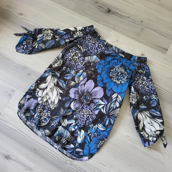Jean Paul Gaultier Tops - Fuzzi by Jean Paul Gaultier Floral Tunic